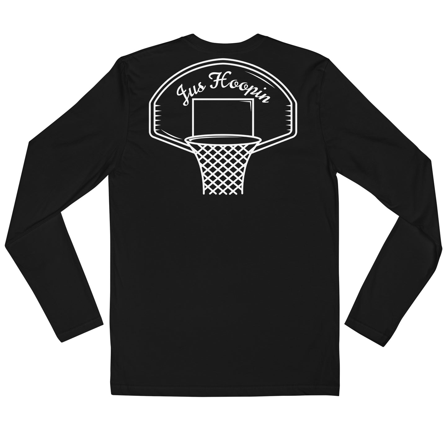 Jus Hoopin (Backboard Edition) Long Tee